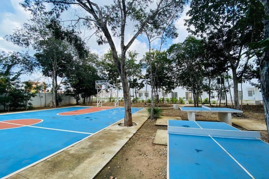 坎昆Residencial Con Seguridad Y Areas Recreativas.别墅 外观 照片